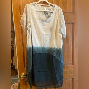 Osfm A Rare Bird Black Ombre Dress